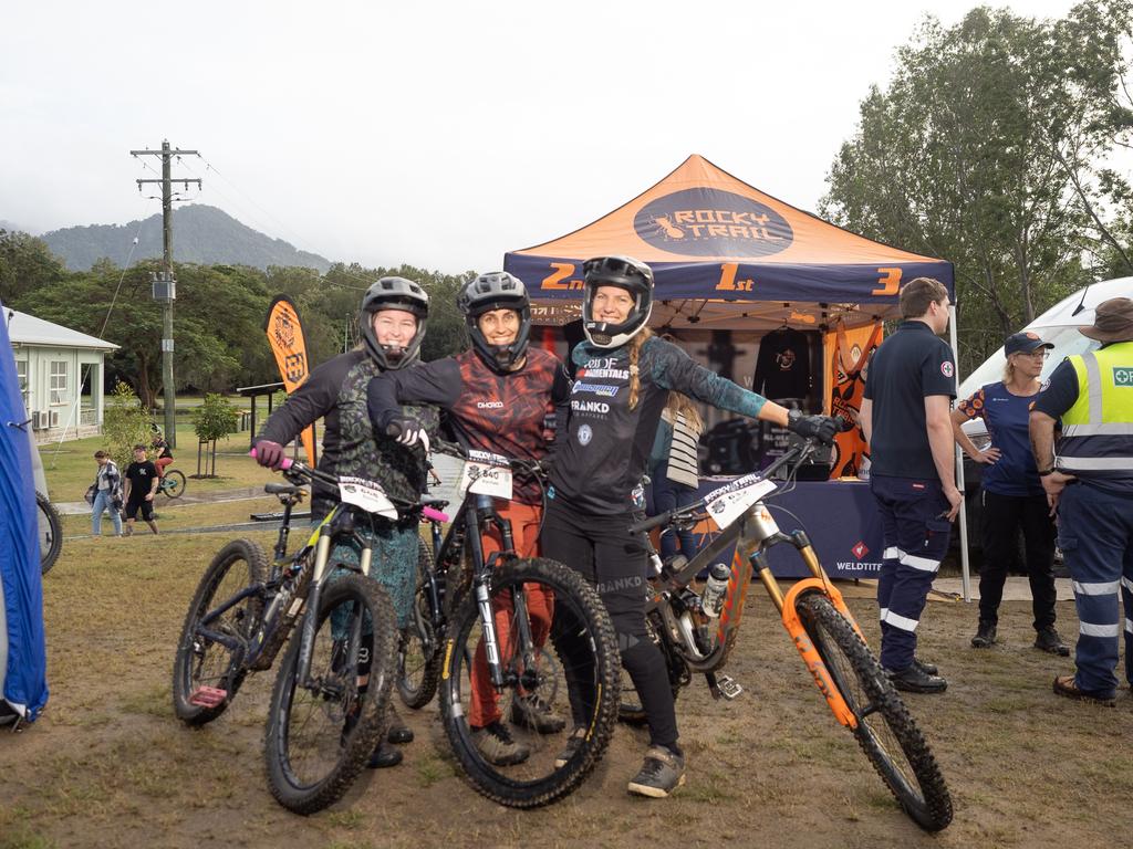 Mountain bike riders from across Australia descended on the Pioneer Valley at the weekend for the inaugural Rocky Trail Entertainment Fox Superflow at Finch Hatton in July, 2024. Picture: Rocky Trail Entertainment