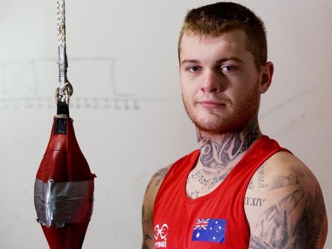 True fighter ... Daniel Lewis will realise his dream to compete at the Olympics despite some setbacks.