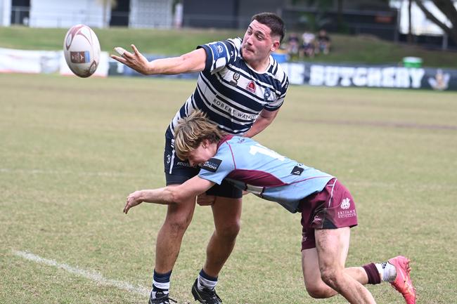Ben Pula-Fatu. Colts 1 club rugby between Brothers and Norths Saturday May 25, 2024. Picture, John Gass