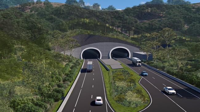 The Shepards Lane tunnel will be part of the Coffs Harbour Bypass project.