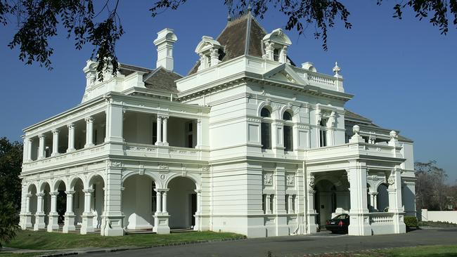 Stonington mansion in Melbourne’s Malvern, owned by Art dealer Rod Menzies.