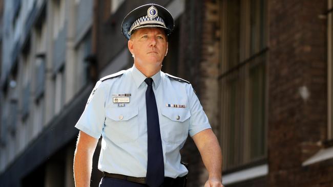 New NSW Police Commissioner Mick Fuller. Picture: Brianne Makin