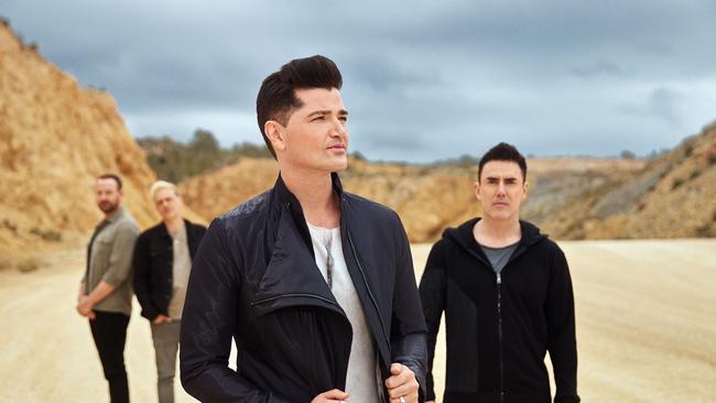 Irish band The Script release new album Satellites and are returning to Australia in January. Picture: Jordan Rossi / Supplied