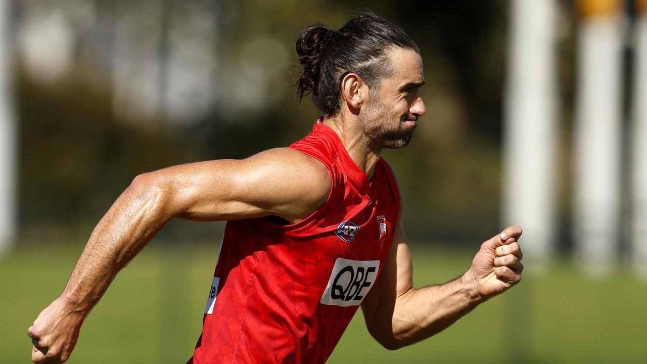 Brodie Grundy as Sydney’s No. 1 ruckman could be SuperCoach gold. Picture: Phil Hillyard