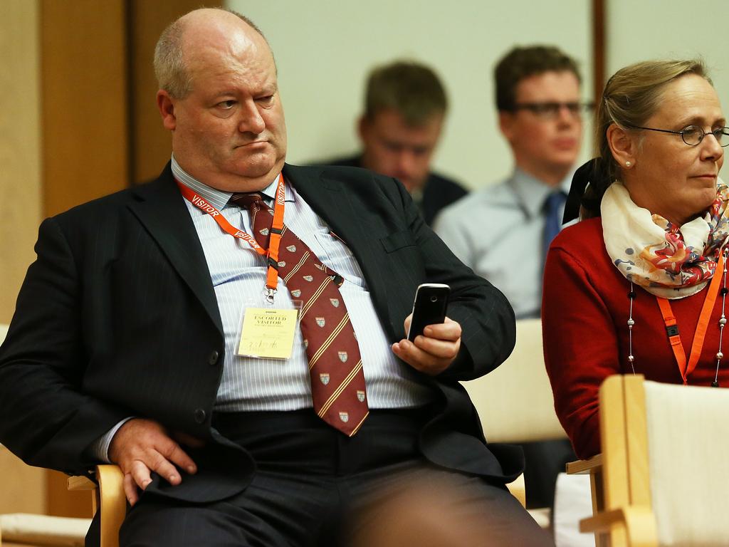Commonwealth Bank whistle blower Jeff Morris, says “nothing’s changed” since the royal commission his story helped trigger. Picture: AAP Image/Stefan Postles