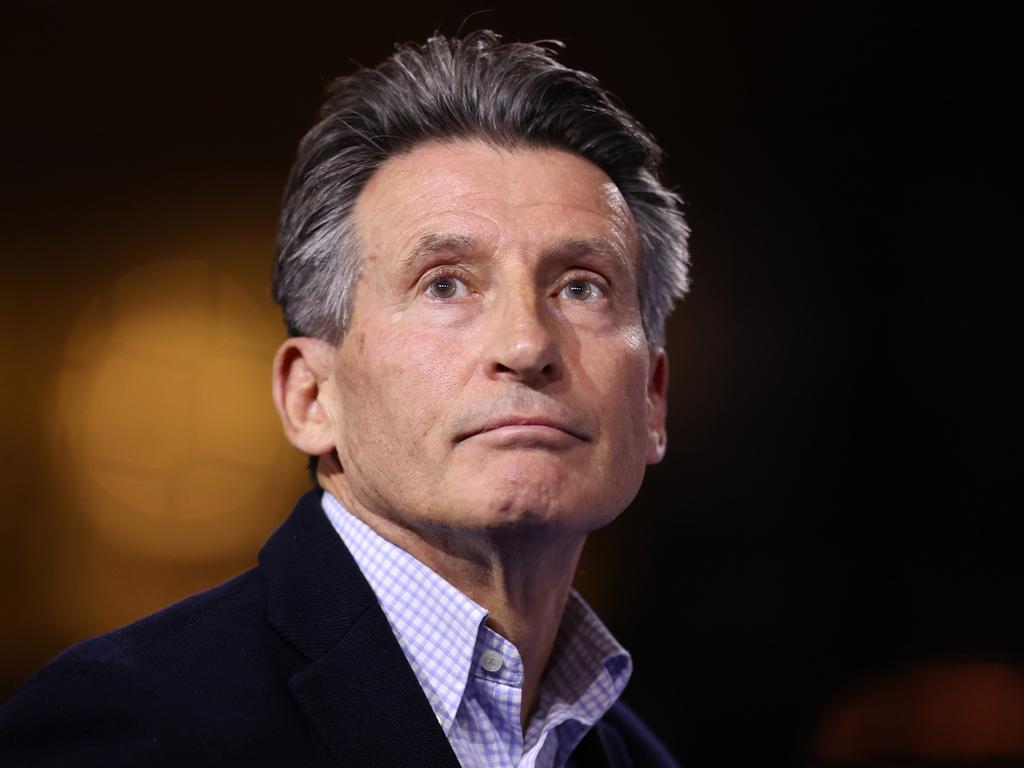 Lord Sebastian Coe, President of World Athletics. Picture: Getty Images