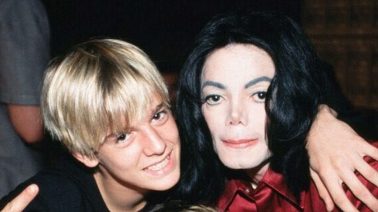 Aaron Carter said his friendship with Michael Jackson was ‘normal. Picture: Twitter.