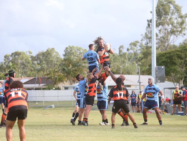 GCDRU round 2. Helensvale vs. Coomera. 1st Grade. 13 April 2024 Helensvale Picture by Richard Gosling
