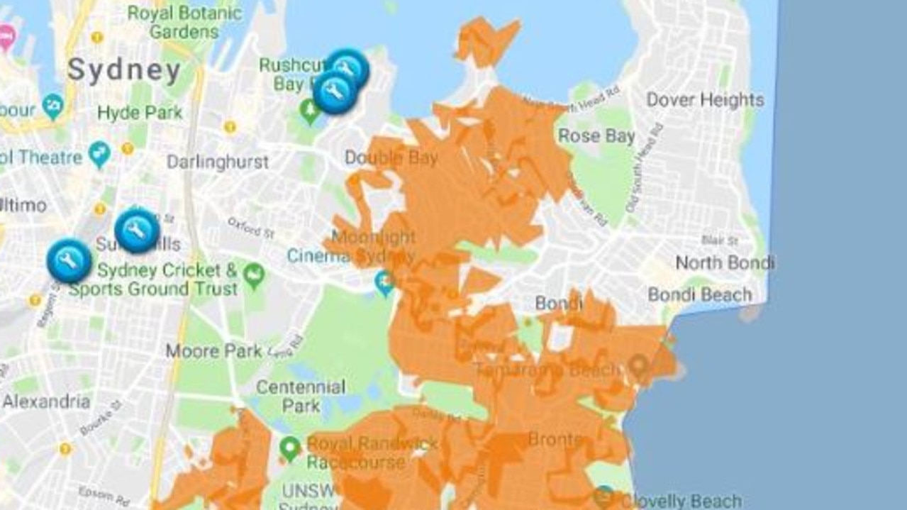 Eastern Suburbs power outages affects 45 000 Ausgrid customers