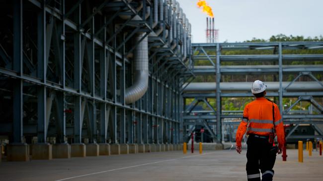 The Queensland Curtis Liquefied Natural Gas project will divert more back into domestic markets. Picture: Getty Images