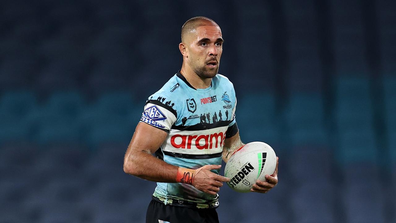 Fitzgibbon has backed Will Kennedy to continue as the Sharks fullback in 2024, hinting we’ve yet to see the best from their under pressure No.1. Picture: Getty Images