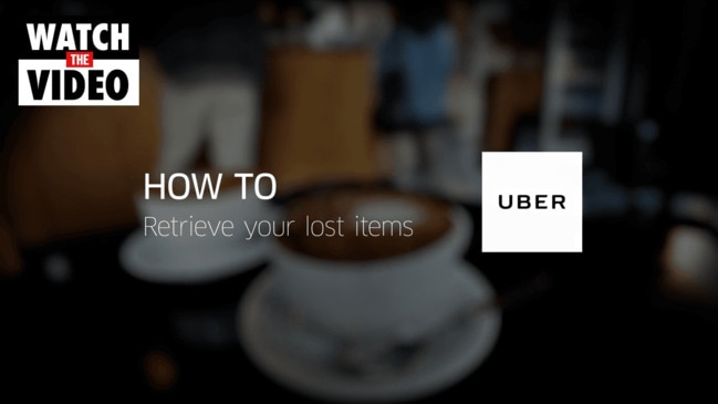 How to retrieve lost items from Uber