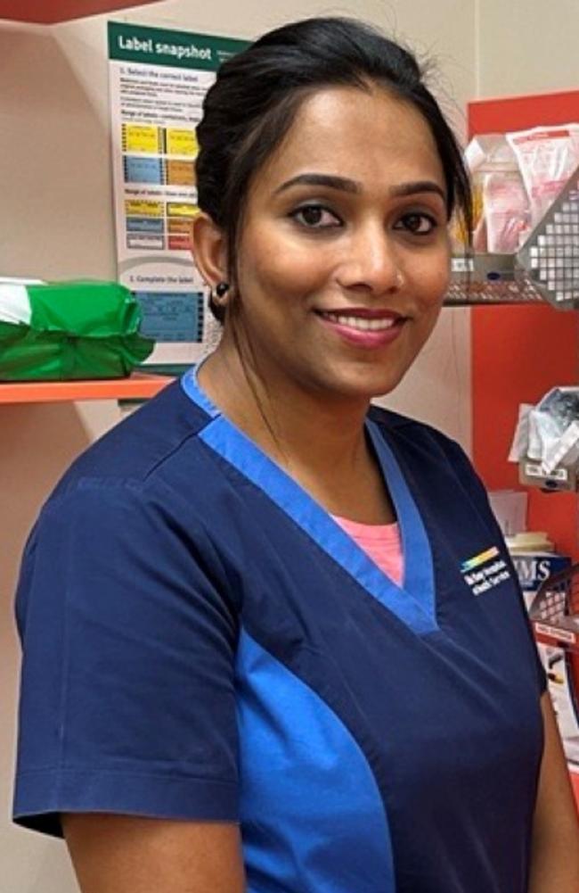 Niby Sebastian has worked as a nurse at Maryborough Hospital for 15 years now.