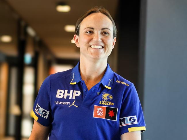 New West Coast Eagles AFLW coach Daisy Pearce Picture: Supplied