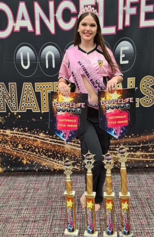 Carissa is a star dancer, but with a serious back-up plan. Picture: Contributed