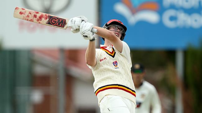 Batsman Conor McInerney has been called into the Redbacks’ JLT One-Day Cup finals squad. Picture: James Elsby (AAP)