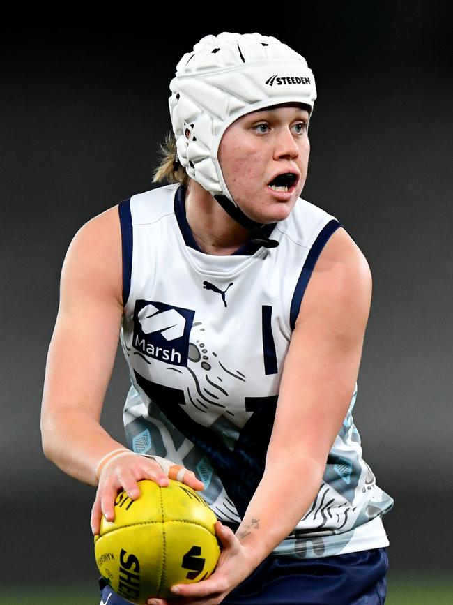 Geelong’s Seisia White finished with two goals for Victoria Country. Picture: Josh Chadwick/AFL Photos