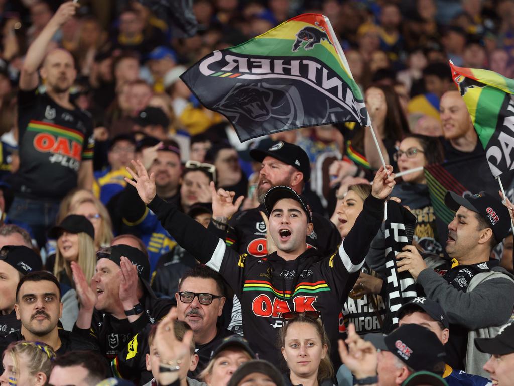 The Panthers can expect plenty of support at Accor Stadium. Picture: David Swift