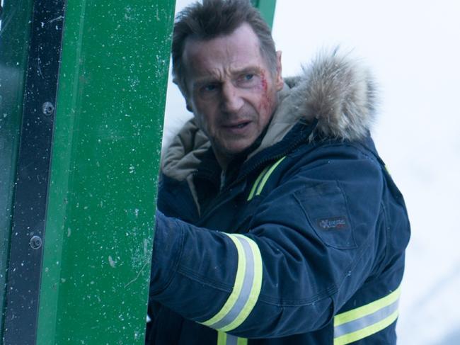 The 66-year-old actor said he had been talking about how he tapped into vengeful feelings for his new movie, Cold Pursuit. Picture: StudioCanal films 