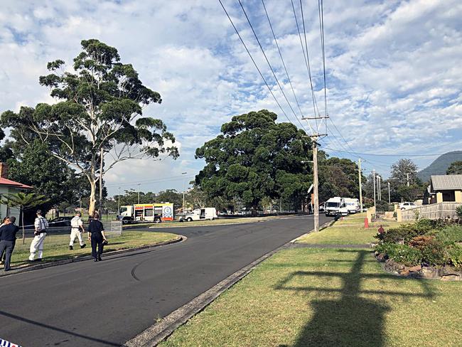 Police said the shooting was “targeted”. Picture: 9 News Illawarra