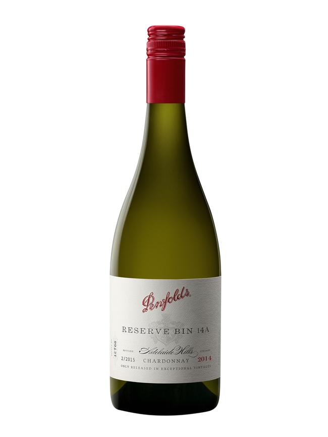 Penfolds 2014 Reserve Bin A Chardonnay is all Adelaide Hills and a world class example of its variety.