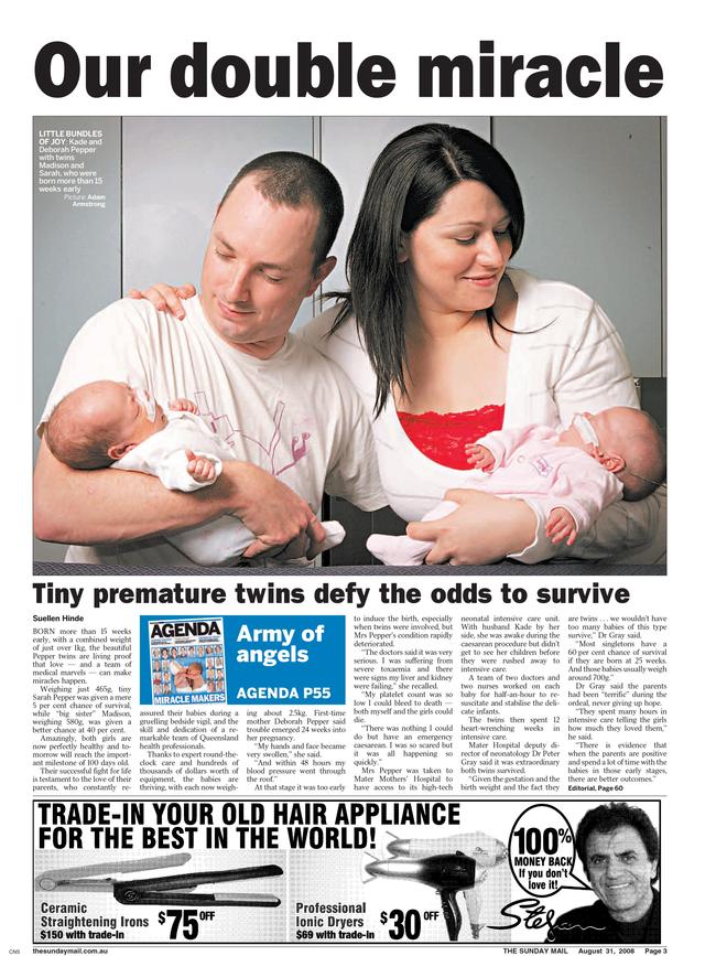 When we covered the story.