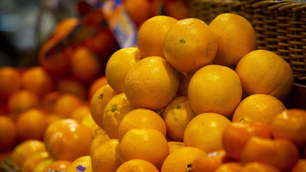 The 18-year-old woman was trying to fix a blockage on the conveyor belt processing oranges. Picture NCA NewsWire / Emma Brasier