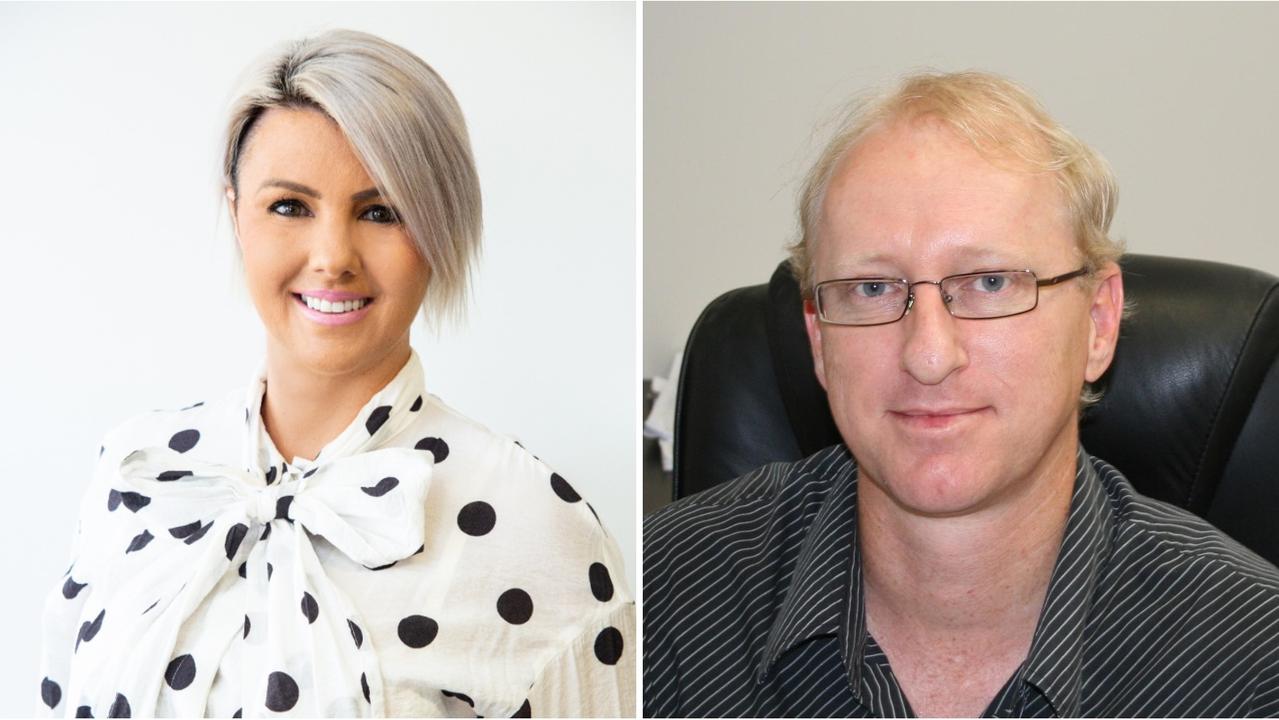 Pointglen Developments development manager Paul Thompson and Knight Frank agent Louise Slater. Pictures: Contributed