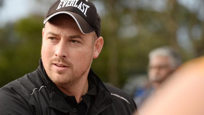 Sunbury coach Travis Hodgson. Picture: Angie Basdekis