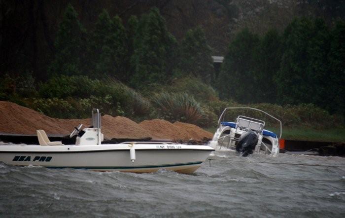 Sandy blasts Sag Harbor, NY | The Courier Mail