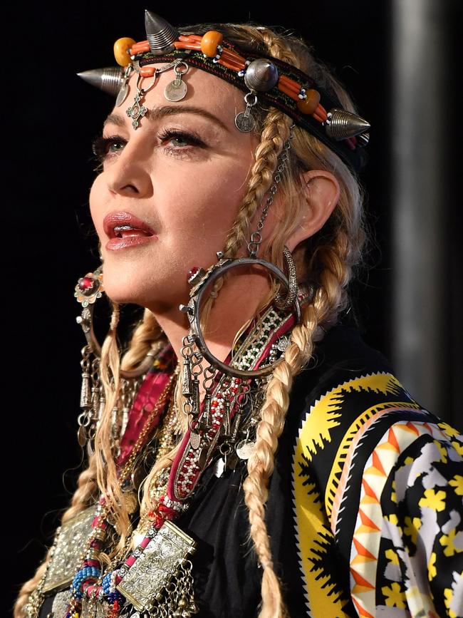 Madonna. Picture: AFP