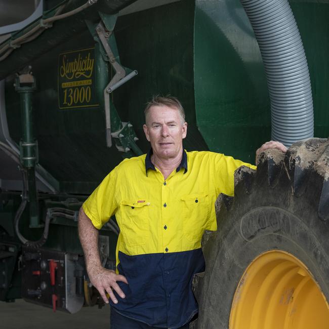 Banyena farmer Chris Drum. Picture: Zoe Phillips