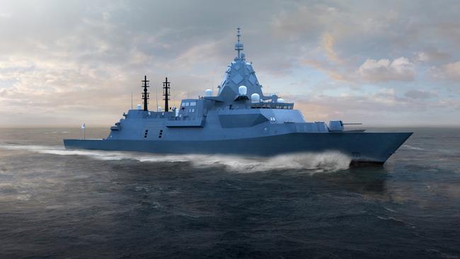 The Hunter-class frigates are ‘overweight, overpriced, delayed’ and not competitive against Chinese ships.