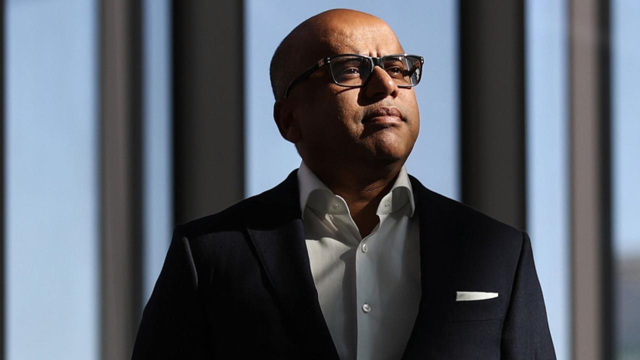 Sanjeev Gupta, executive chairman of Liberty House Group, poses for a photograph in Sydney, Australia, on Monday, March 26, 2018. The British conglomerate tycoon may build up to 10 gigawatts of renewable energy in Australia, including battery storage that could help power steel mills and aluminium smelters. Photographer: Brendon Thorne/Bloomberg