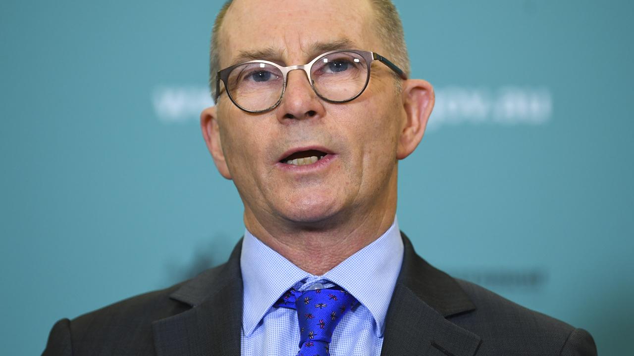 Deputy chief medical officer Paul Kelly. Picture: AAP/Lukas Coch