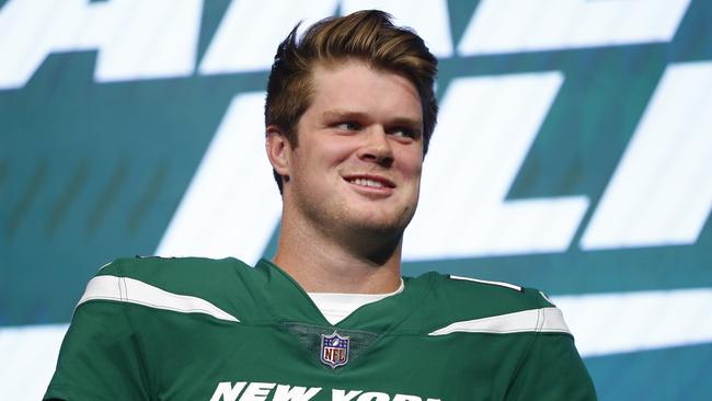 New York Jets quarterback Sam Darnold. Picture: AP