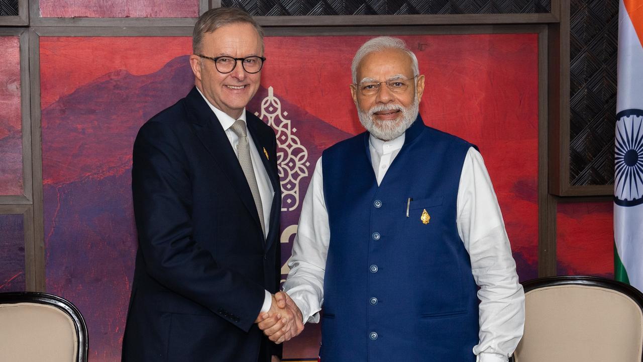 Prime Minister Anthony Albanese reveals new education deal with India