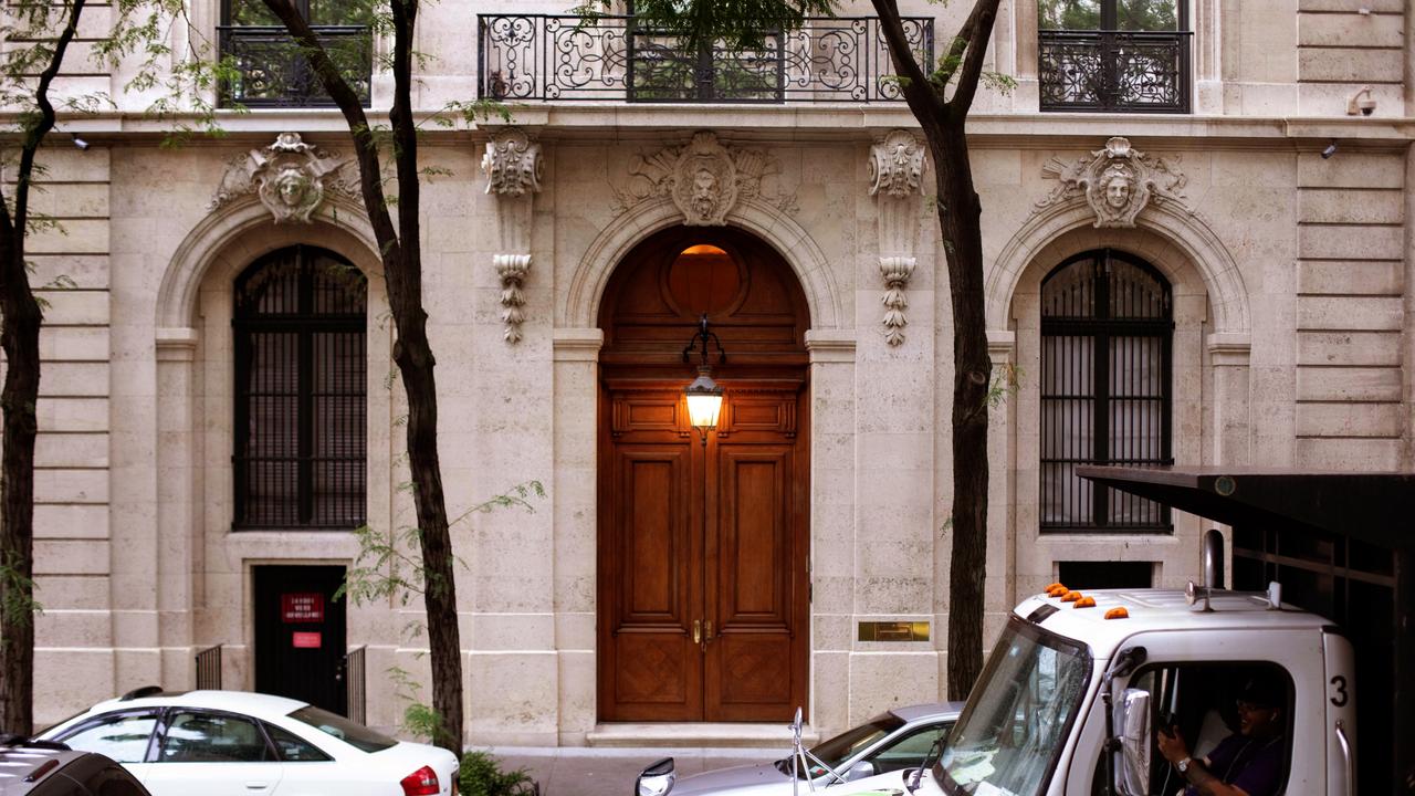 A residence belonging to Jeffrey Epstein at East 71st street in New York has hit the market. Picture: Kevin Hagen/Getty Images