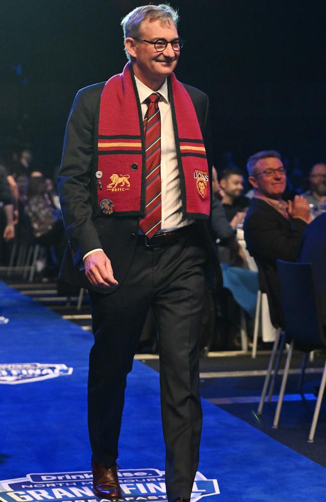 Brisbane Lions chair Andrew Wellington. Picture: Josie Hayden