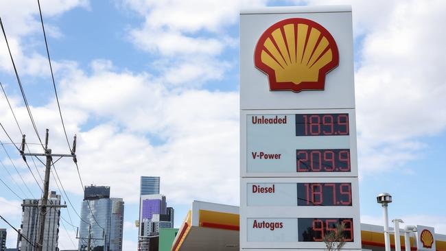 MELBOURNE, AUSTRALIA - NewsWire Photos 09 MARCH 2022 : Petrol prices continue to rise across Australia and the world after RussiaÃs invasion of Ukraine. Picture: Ian Currie.