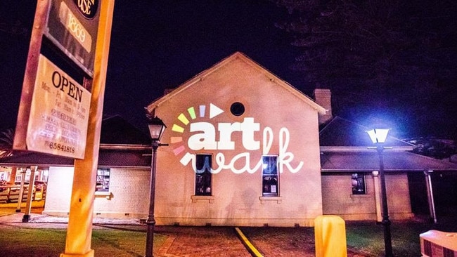 The weekend’s ArtWalk festivities was launched with Connecting the Dots - one of 14 live sites at the 2022 event.