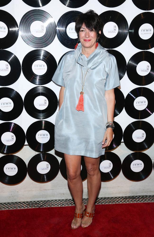 Ghislaine Maxwell attends the 2014 Education Through Music Children’s Benefit Gala at Capitale in New York City. Picture: AFP