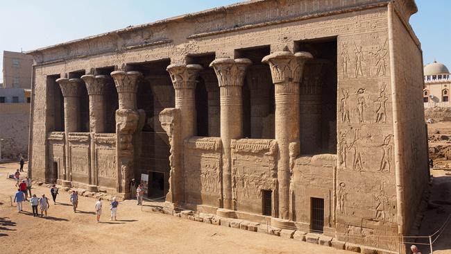 The Temple of Khnum in Esna.