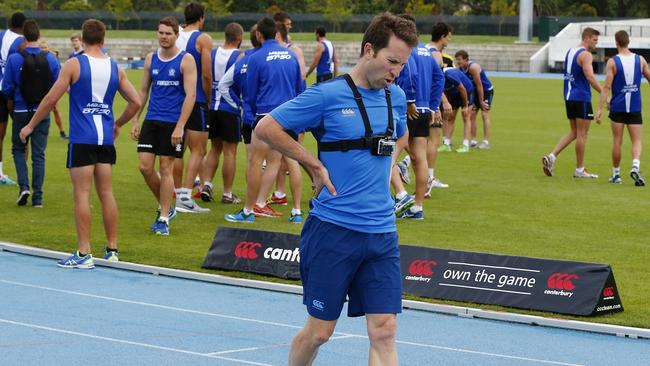Sam Edmund wasn’t feeling well after his run. Picture: Wayne Ludbey