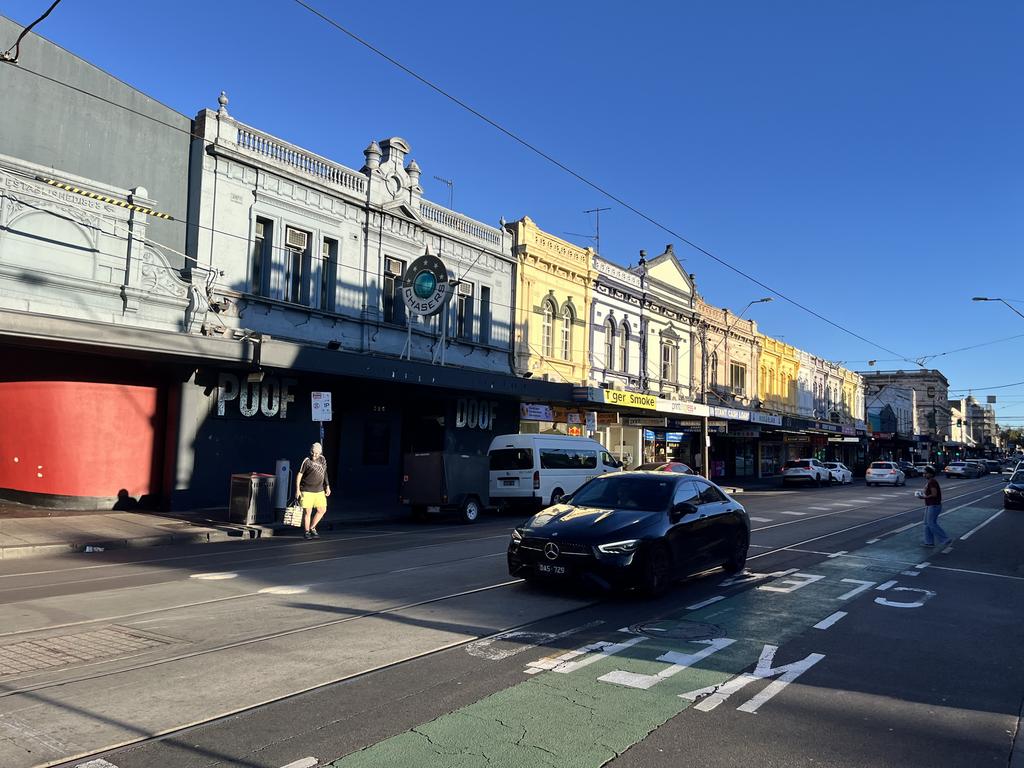 The digging patch where the syringe was found by a child backs on to Chapel street. Picture: Grace Frost