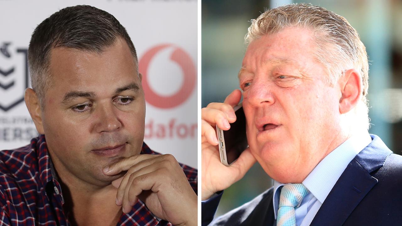 Anthony Seibold revealed a key phone call from Phil Gould.