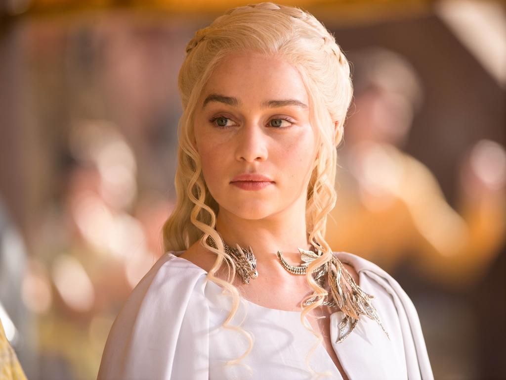 Emilia Clarke as character Daenerys Targaryen. Picture: HBO