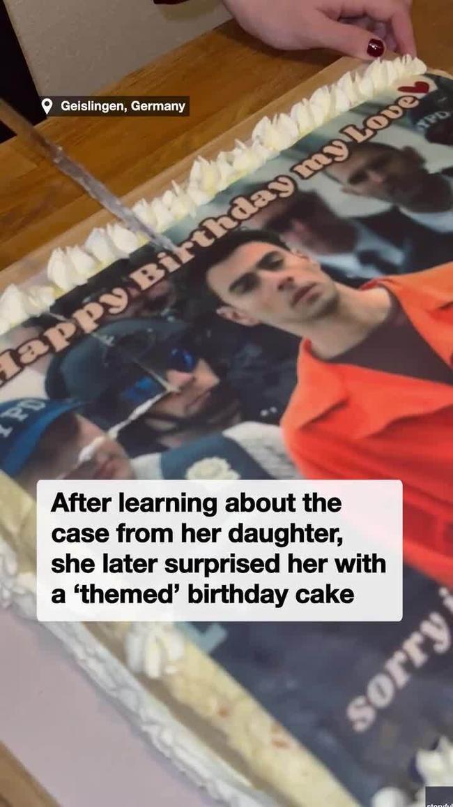 Mum bakes daughter a  ‘Luigi Mangione’ cake inspired by murder case