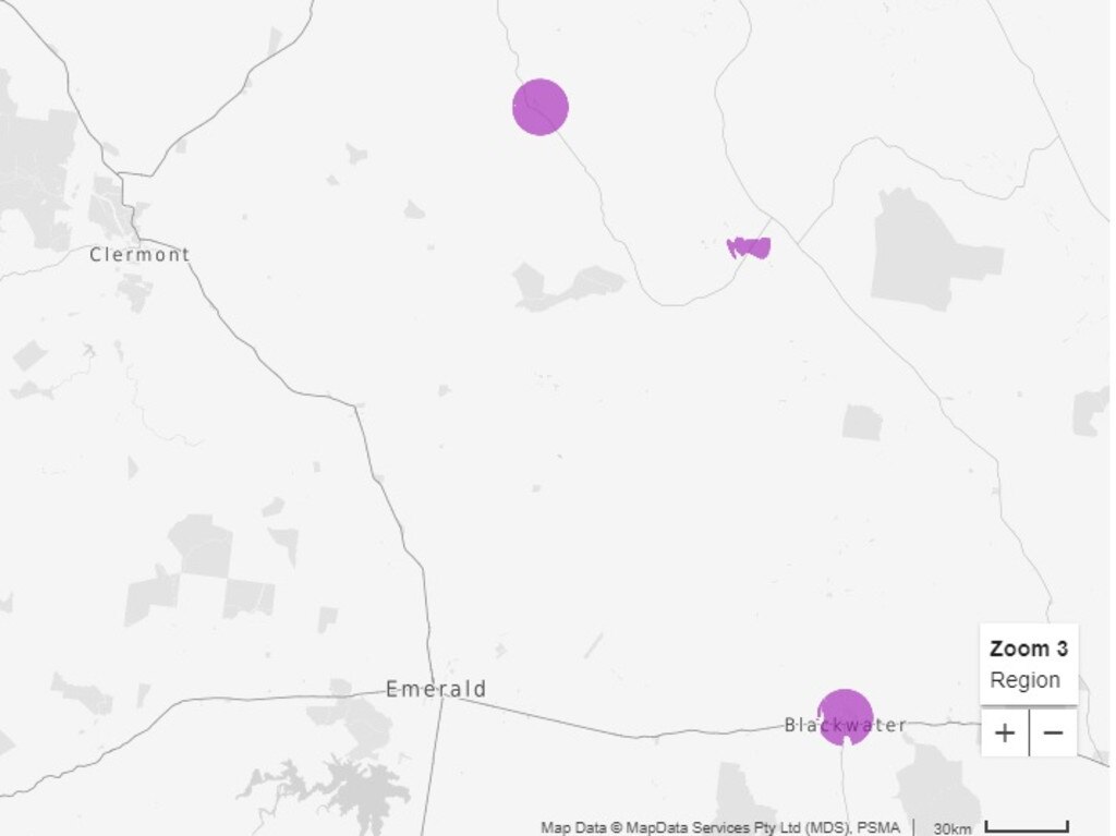 Telstra 5G is available in Blackwater, Middlemount and Dysart.