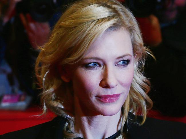 BERLIN, GERMANY - FEBRUARY 13: Cate Blanchett attends the 'Cinderella' premiere during the 65th Berlinale International Film Festival at Berlinale Palace on February 13, 2015 in Berlin, Germany. (Photo by Vittorio Zunino Celotto/Getty Images)